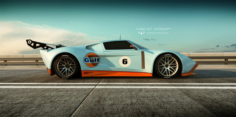 Illustration for article titled Ford's Flat Crank V8: A Speculation..
